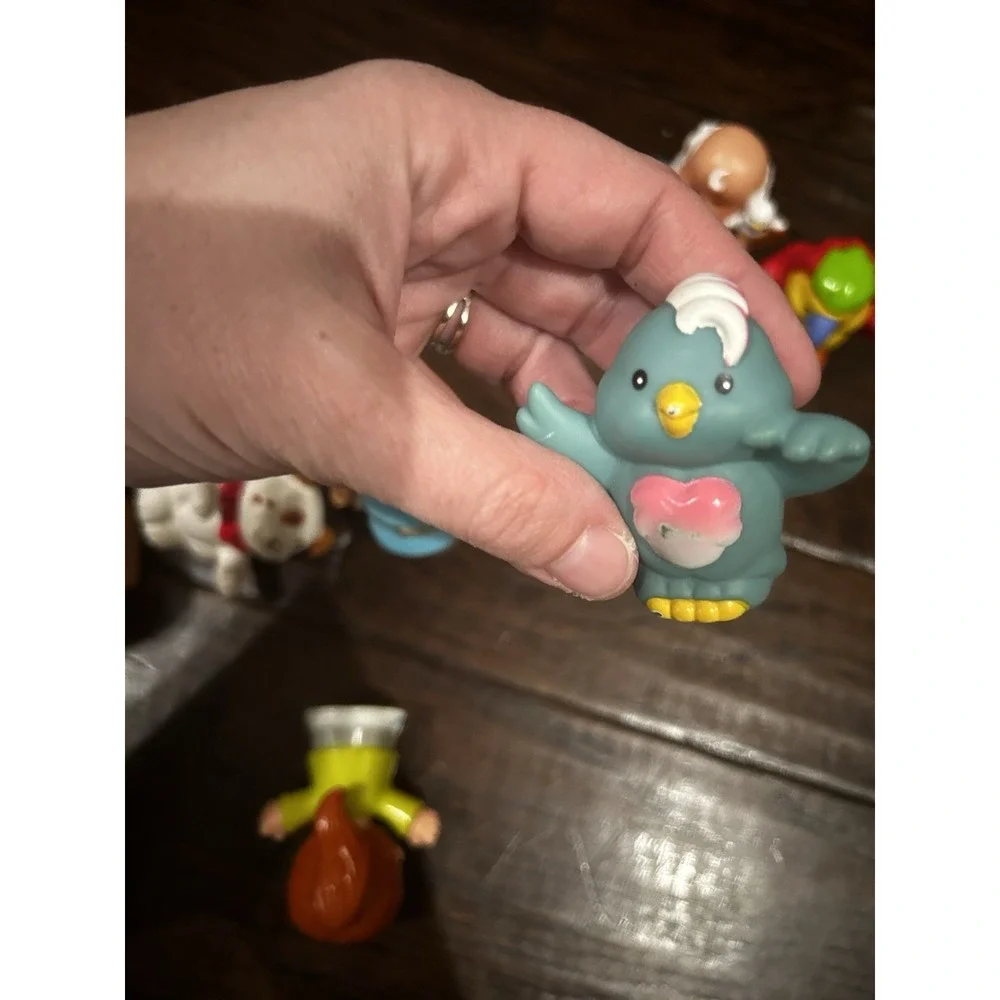 Lot Of 18 Little People Noah Animals Toy Story Paint Chipped